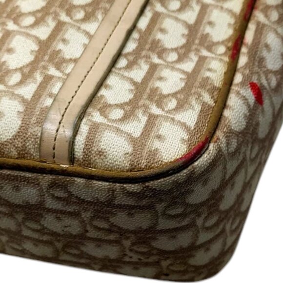 517298BP (L4) Christian Dior Hand Bag Beige PVC - Picture 5 of 9